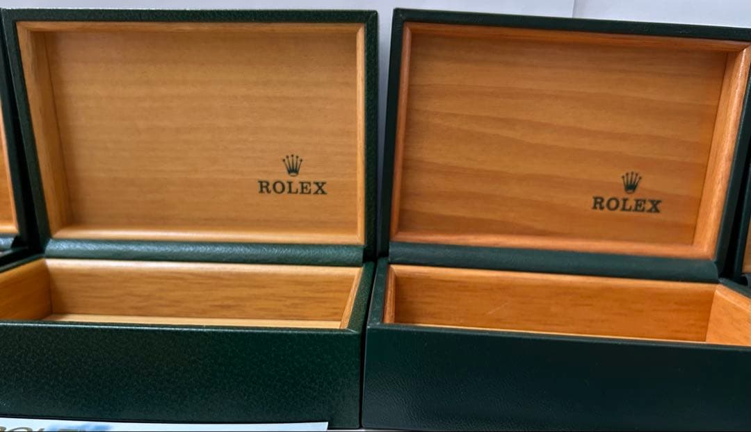 ロレックス純正デイトジャスト　BOX5箱　付属品計27点【ジャンク品・オマケ付】