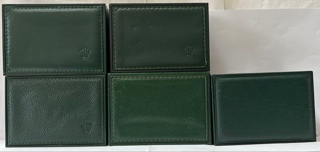 ロレックス純正デイトジャスト　BOX5箱　付属品計27点【ジャンク品・オマケ付】