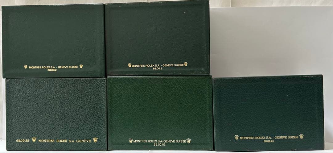 ロレックス純正デイトジャスト　BOX5箱　付属品計27点【ジャンク品・オマケ付】