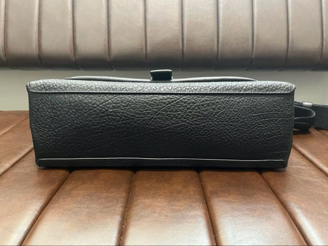 コーチ マンハッタン バイクバッグ ショルダーバッグ ブラック