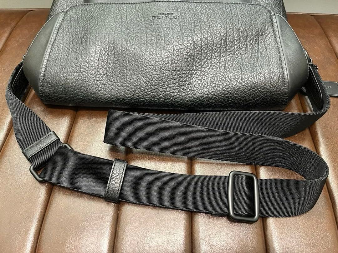 コーチ マンハッタン バイクバッグ ショルダーバッグ ブラック