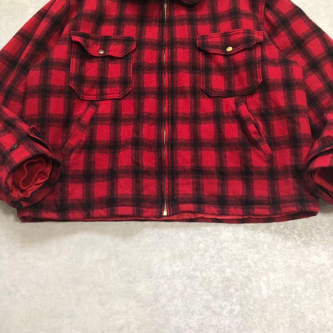 70s-80sヴィンテージUSA製ウールリッチドリズラージャケットTALON