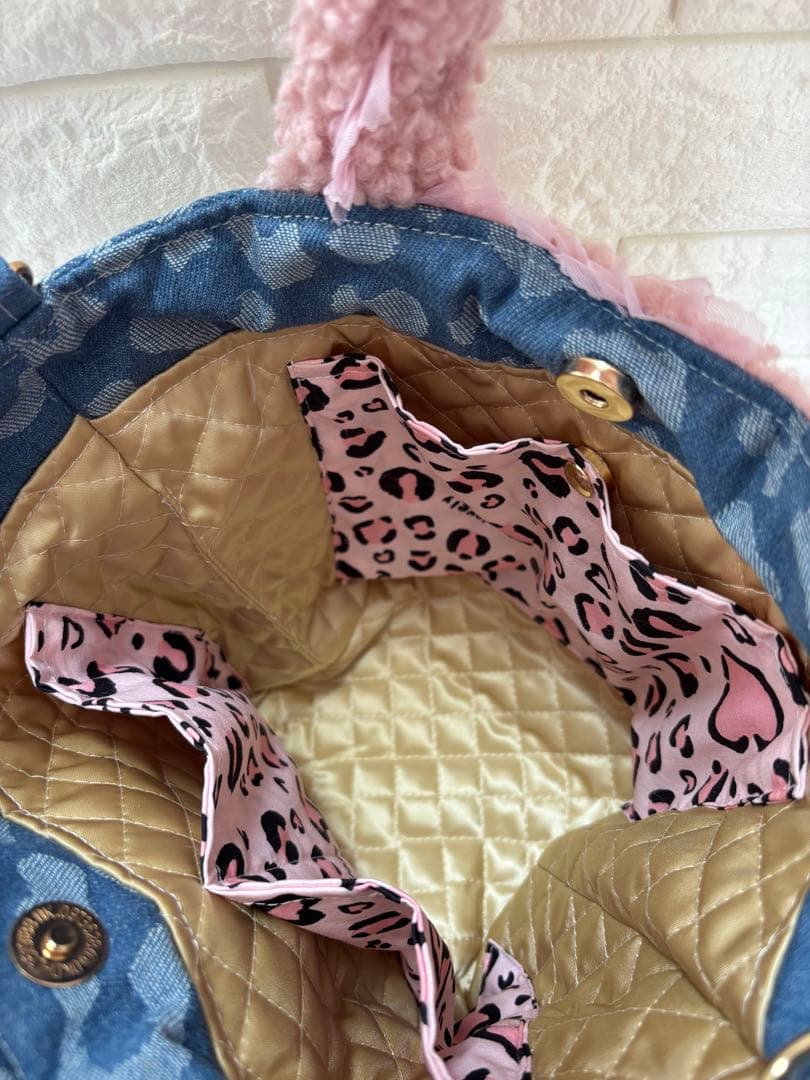 こ*り様 コヤンイサムチョン　サイドファスナーバッグ　ピンクボア　ルミちゃん　ヒ