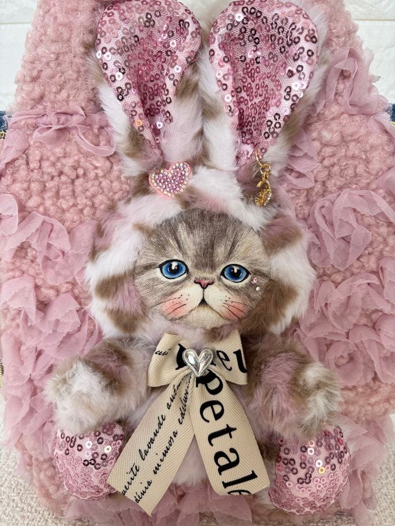 こ*り様 コヤンイサムチョン　サイドファスナーバッグ　ピンクボア　ルミちゃん　ヒ