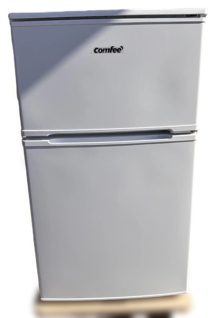 コンフィ ノンフロン冷凍冷蔵庫 RCT90WH/E 2024年製 取扱説明書あり