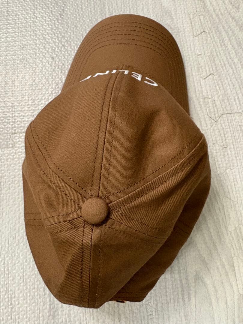 CELINE【新品】ブラウン ベースボールキャップ　レディース　セリーヌ