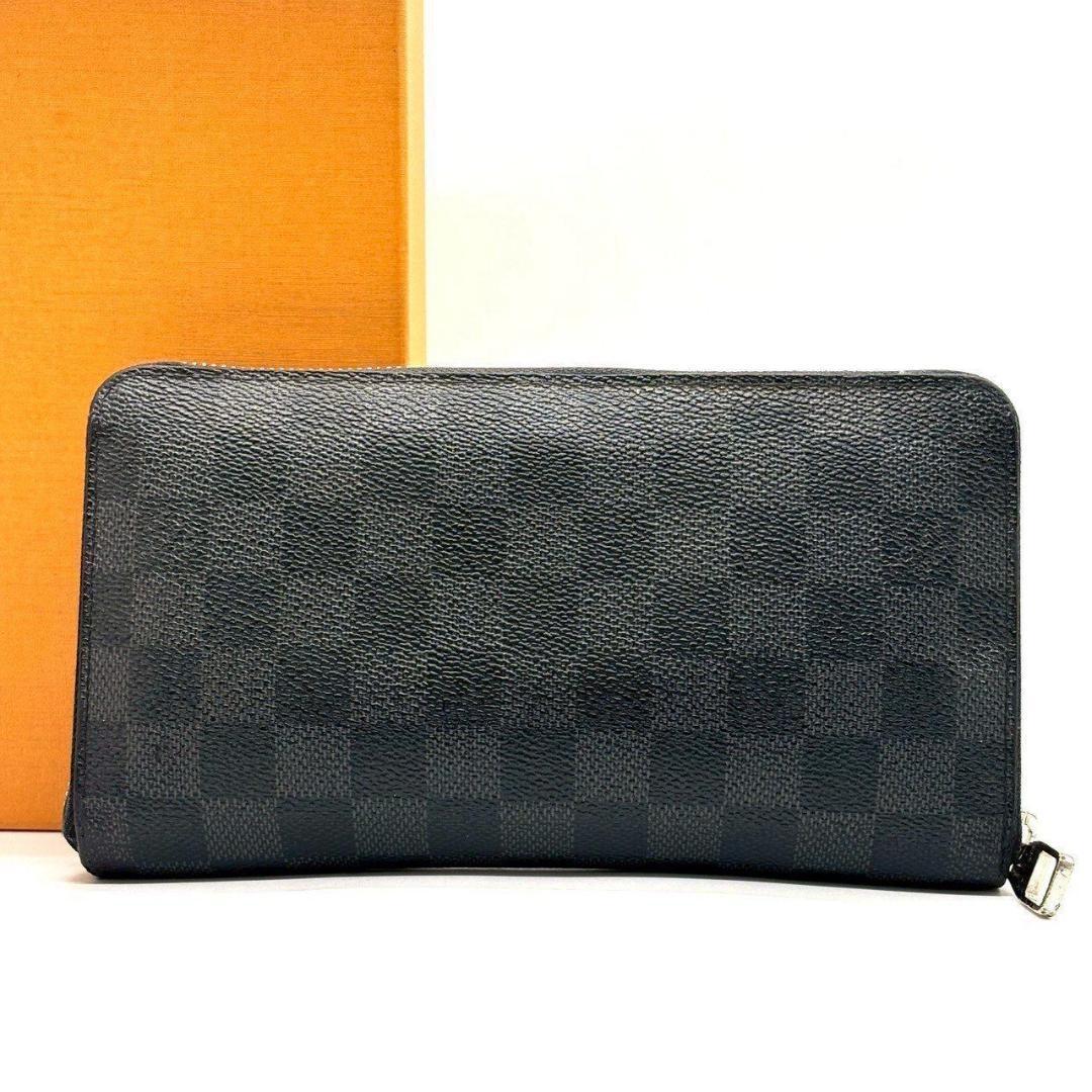 う*ん様 ルイヴィトン 長財布 ジッピーオーガナイザー ダミエグラフィット メン