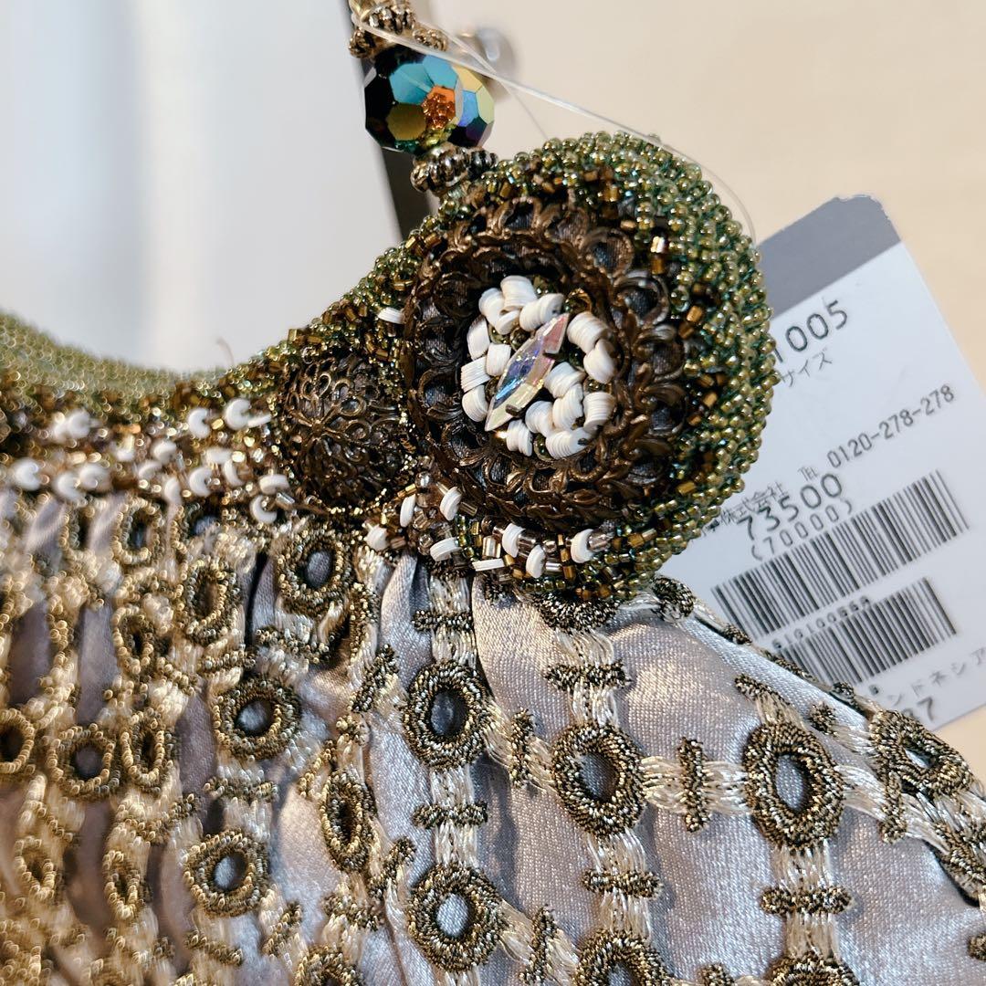 希少 新品タグ付き bagteria バグテリア ビーズ刺繍バッグ Y2K