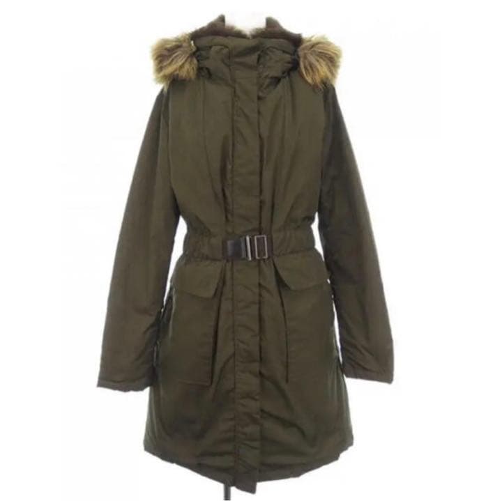 Theory ダウンコート カーキ