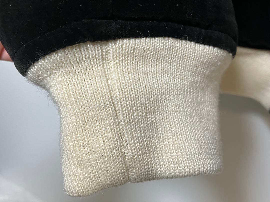 ヒューストン　スカジャン　別珍　白虎 龍　L