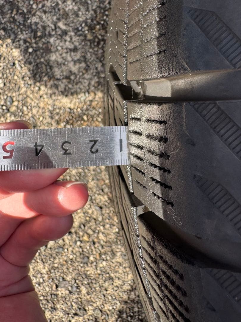 ベンツGLB純正ホイール+スタッドレス ヨコハマ アイスガード215/60R18