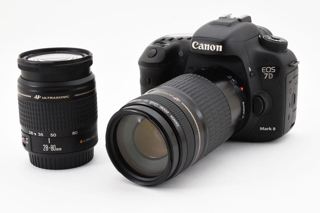 Canon EOS 7D Mark II 標準&望遠ダブルレンズセット