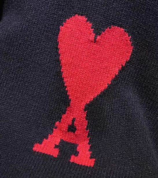 新品 Amiparis アミパリスニット パ-カー 黒 M