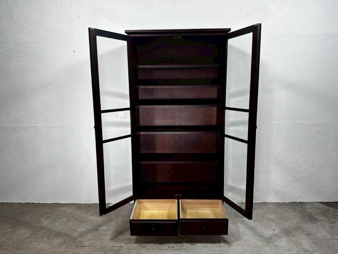 『ASAHIKAWA』旭川家具 書棚 本棚 本箱 ブックシェルフ RWboo7