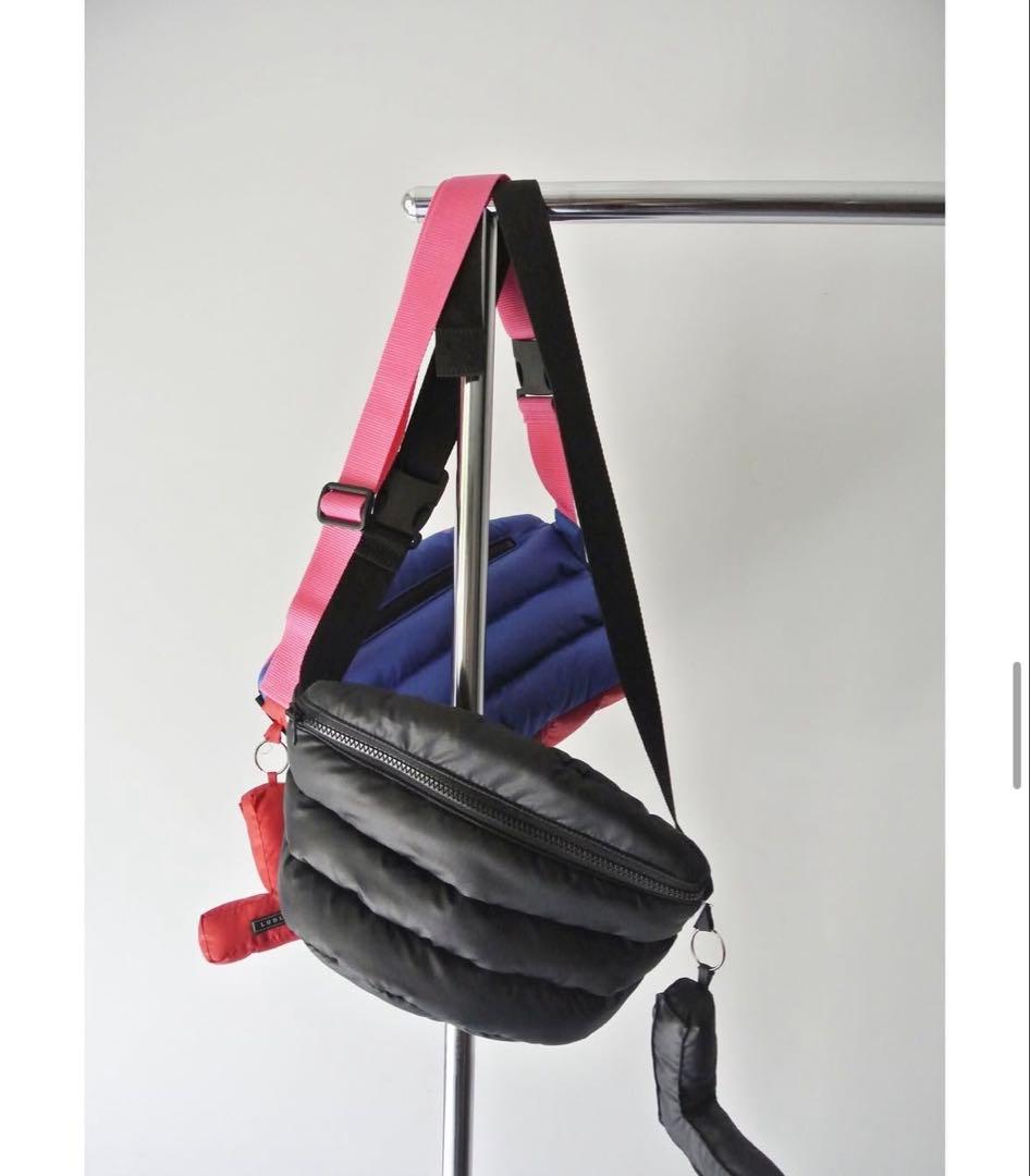 LUDLOW ラドロー　Quilted belt bag バッグ　ブラック　美品
