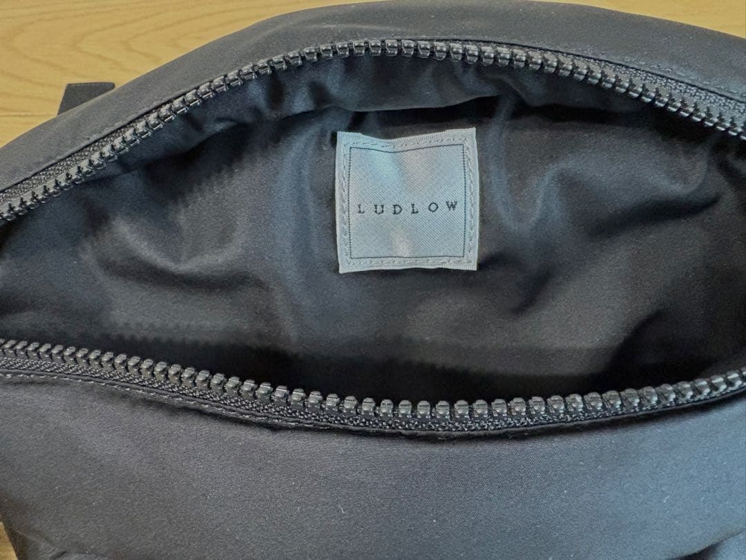 LUDLOW ラドロー　Quilted belt bag バッグ　ブラック　美品