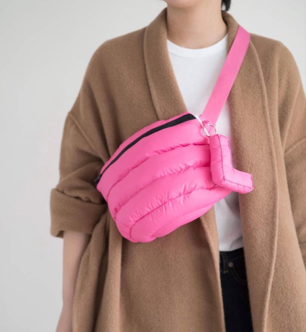 LUDLOW ラドロー　Quilted belt bag バッグ　ブラック　美品