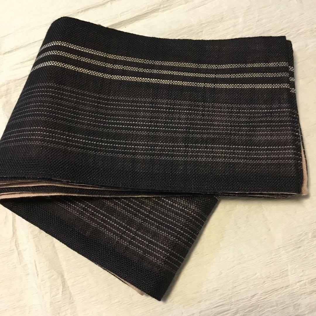 夢工房　浴衣・麻素材帯・下駄　セットで