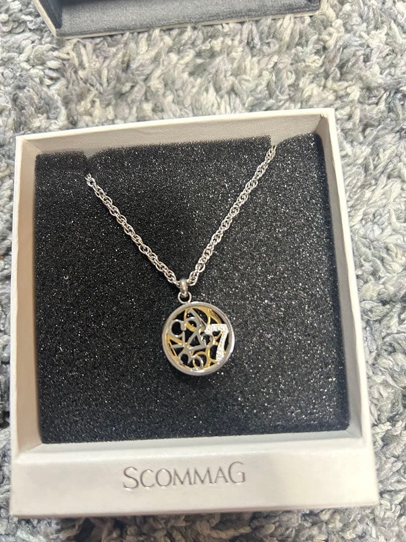 SCOMMAG ネックレス　ナンバー