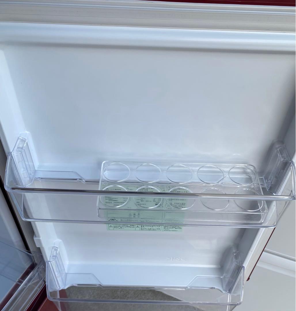 AQUA ノンフロン冷凍冷蔵庫　AQR-17M(R) 2022年製 168L