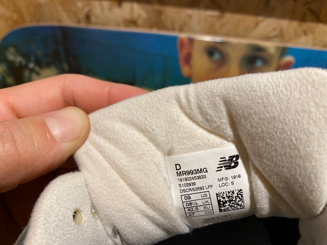 靴 NEW BALANCE MR993MG