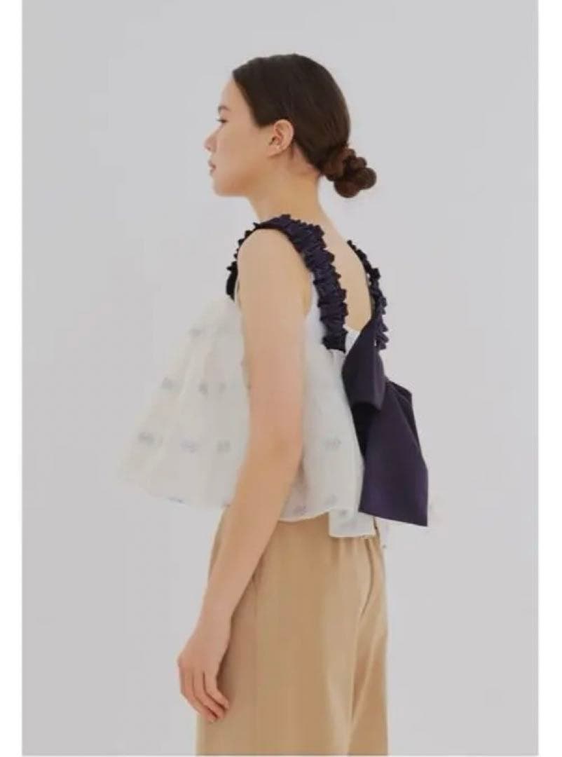 yori shiroconマーガレットバックリボンキャミ38