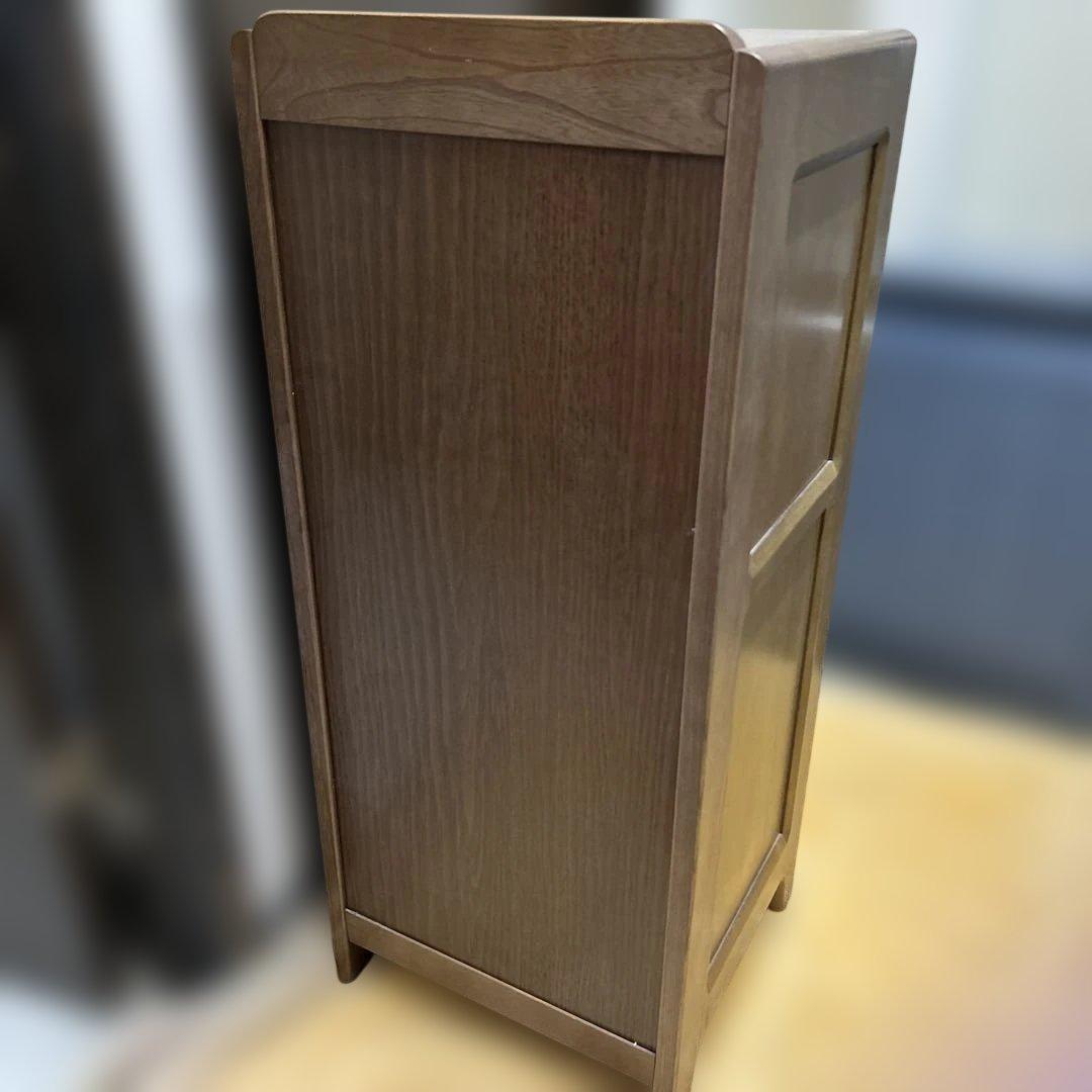karimoku カリモク 電話台 キャビネット 木製 サイドチェスト 中古
