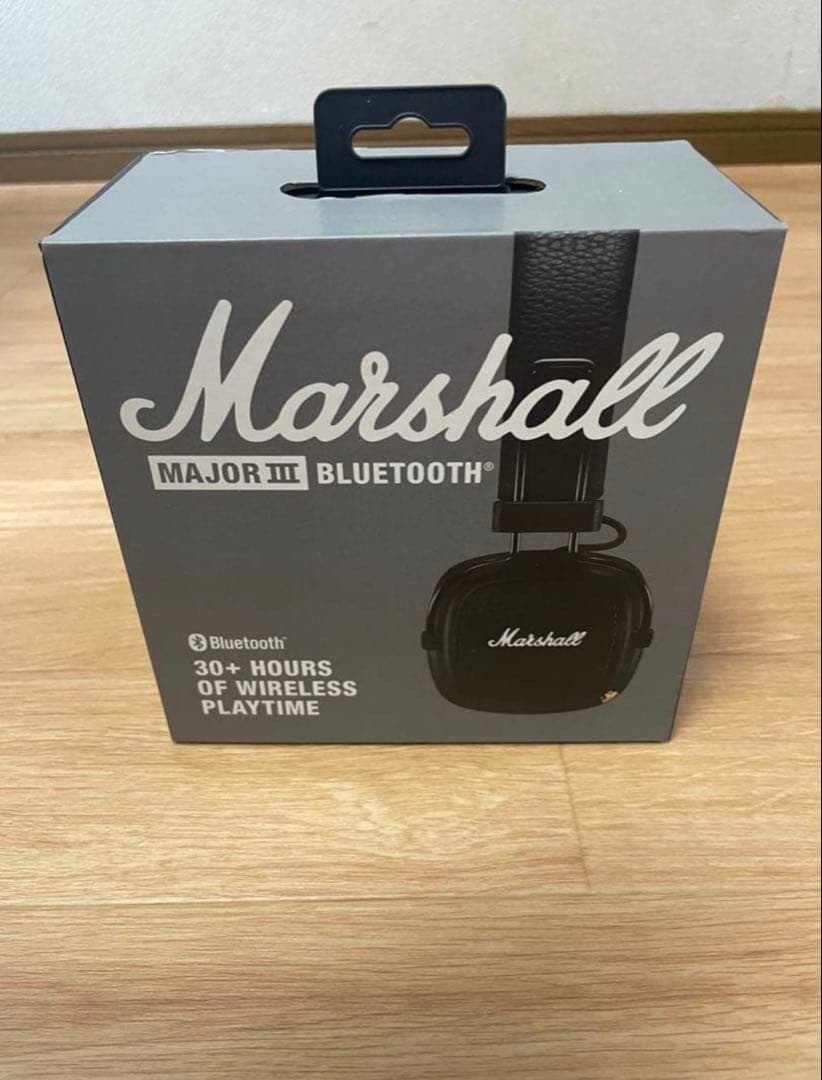 Marshall bluetooth対応　ヘッドフォン　ブラック