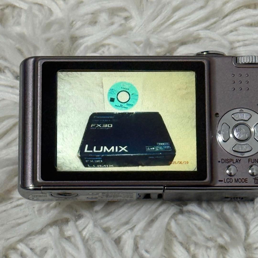 Panasonic LUMIX DMC-FX30 実働品 完品 ブラウンデジカメ