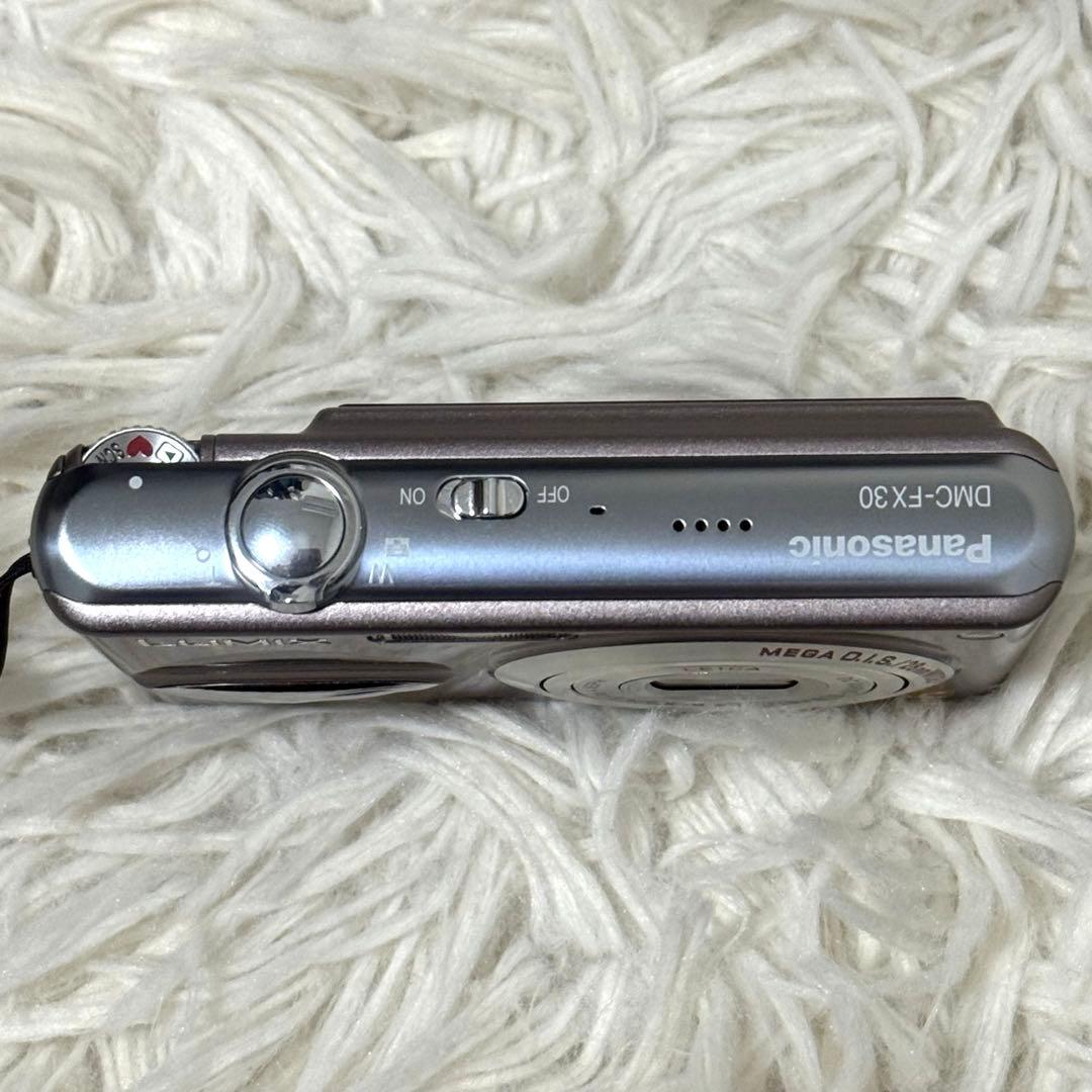 Panasonic LUMIX DMC-FX30 実働品 完品 ブラウンデジカメ