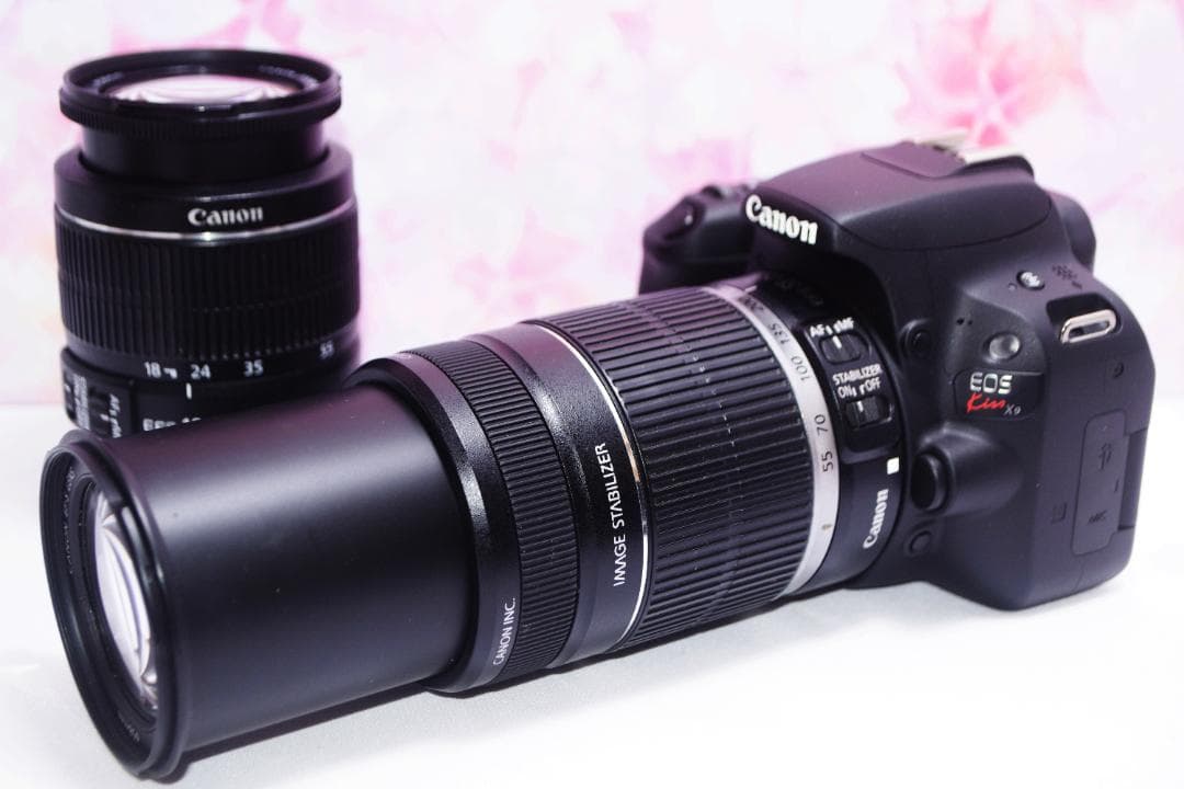 極美品★Canon EOS kiss X9★高速AF●Wi-Fi内蔵●