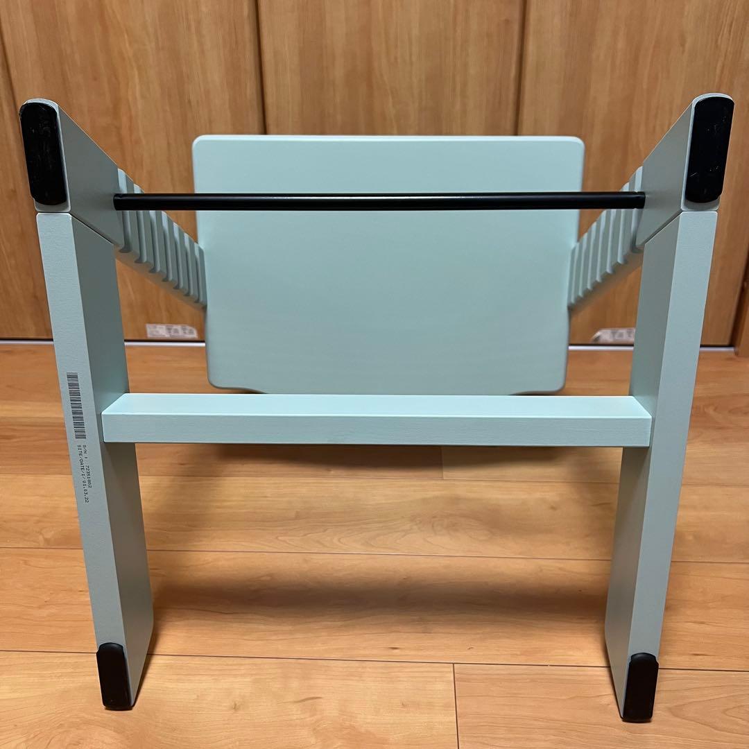 ストッケ　トリップトラップ　シリアル7 s/n7 水色　ベビーチェア