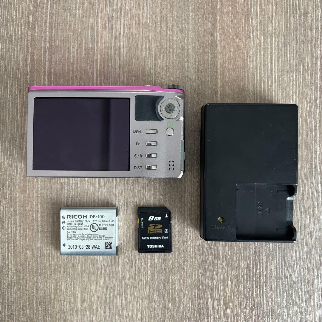 RICOH CX3 デジタルカメラ ツートン