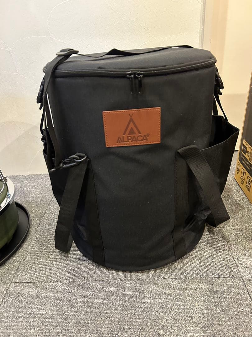 【美品】ALPACA アルパカ プラス グリーン 専用バッグ付 TS-77NC