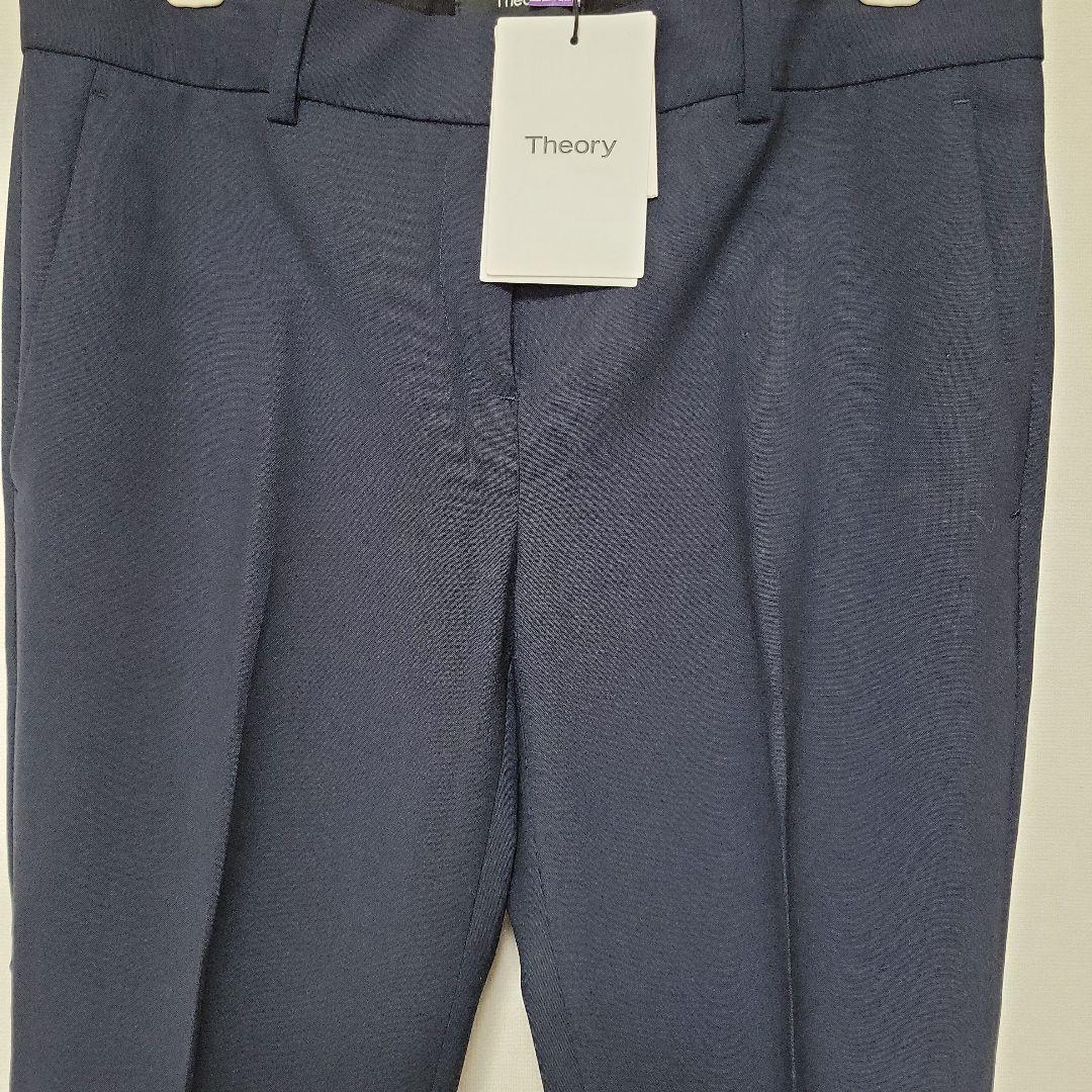Theory　ネイビー パンツスーツ 　セットアップ