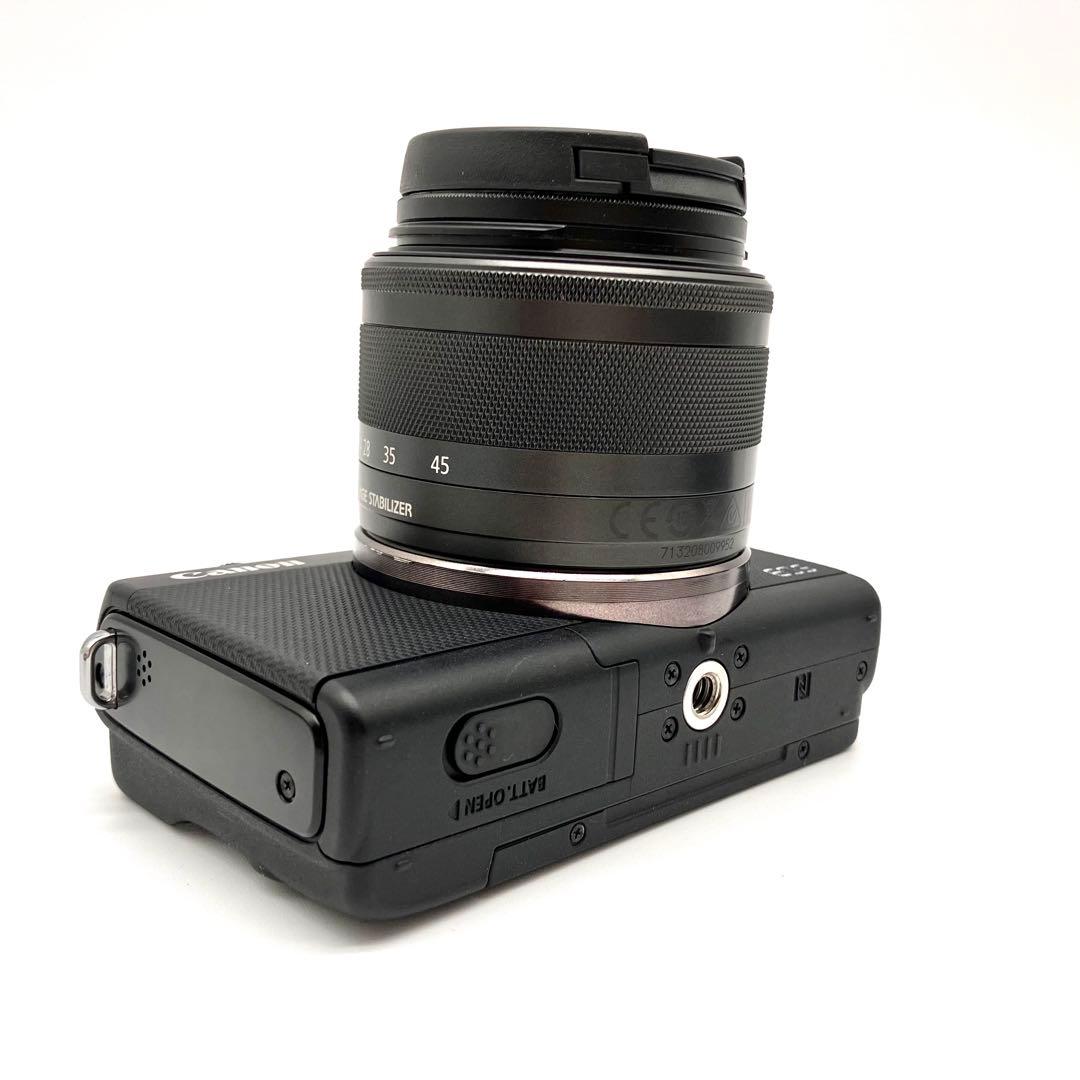 美品♪ Canon EOS M100 ブラック　15-45mmレンズキット