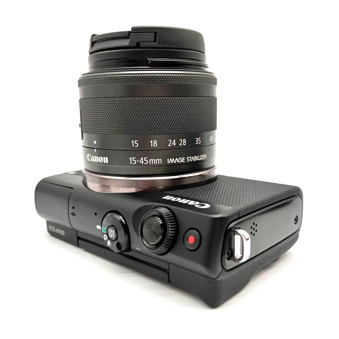 美品♪ Canon EOS M100 ブラック　15-45mmレンズキット