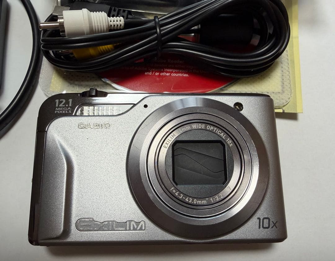 CASIO EXILIM デジタルカメラ 10倍ズーム EX-H10