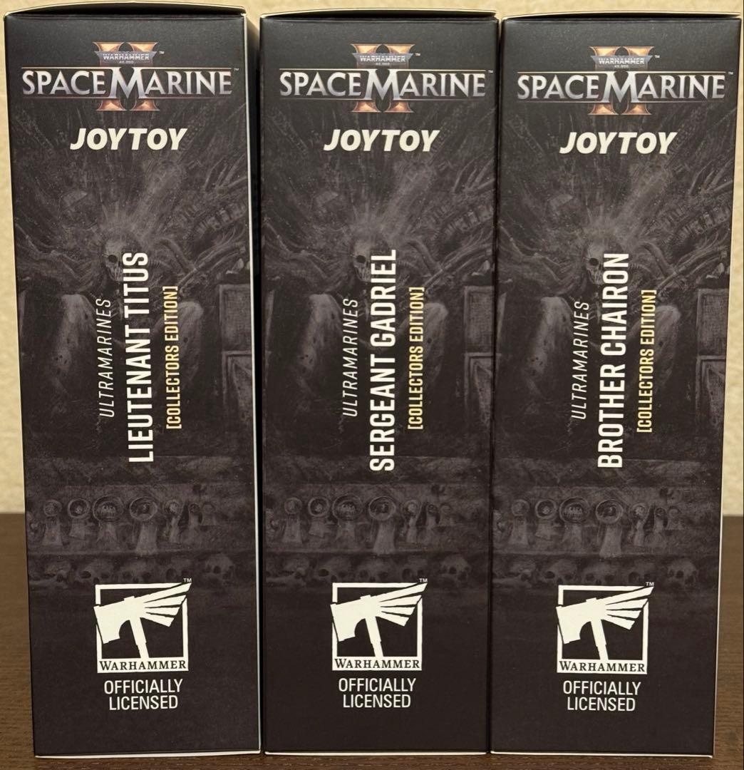 ジョイトイ ウォーハンマー 40K Space Marine 2 - 3種セット