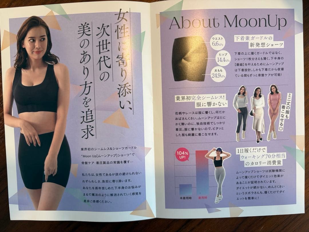 ムーンアップショーツ　moonupショーツ 補正ショーツ 2枚 L〜LL
