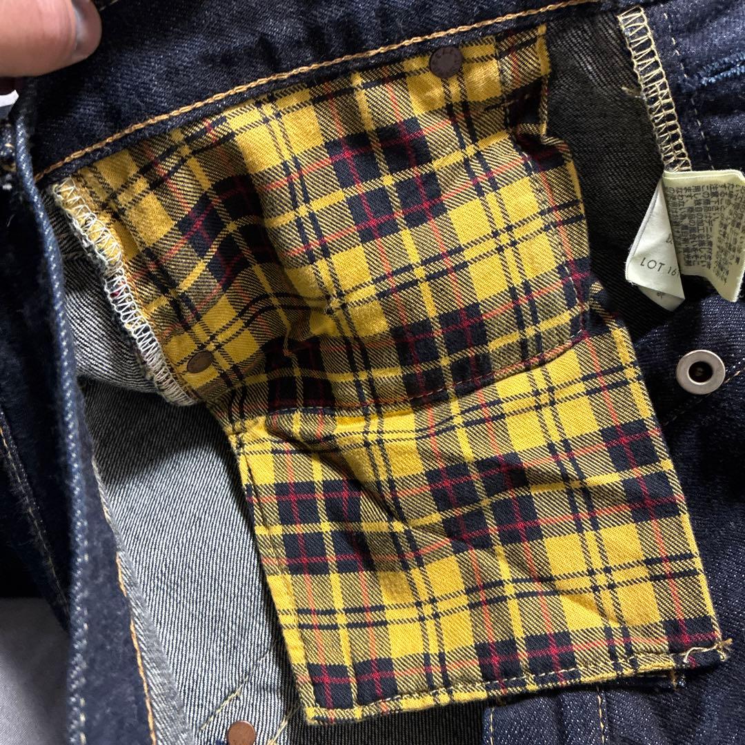 ストレートデニム 501xx大戦レプリカ　ハンドメイド