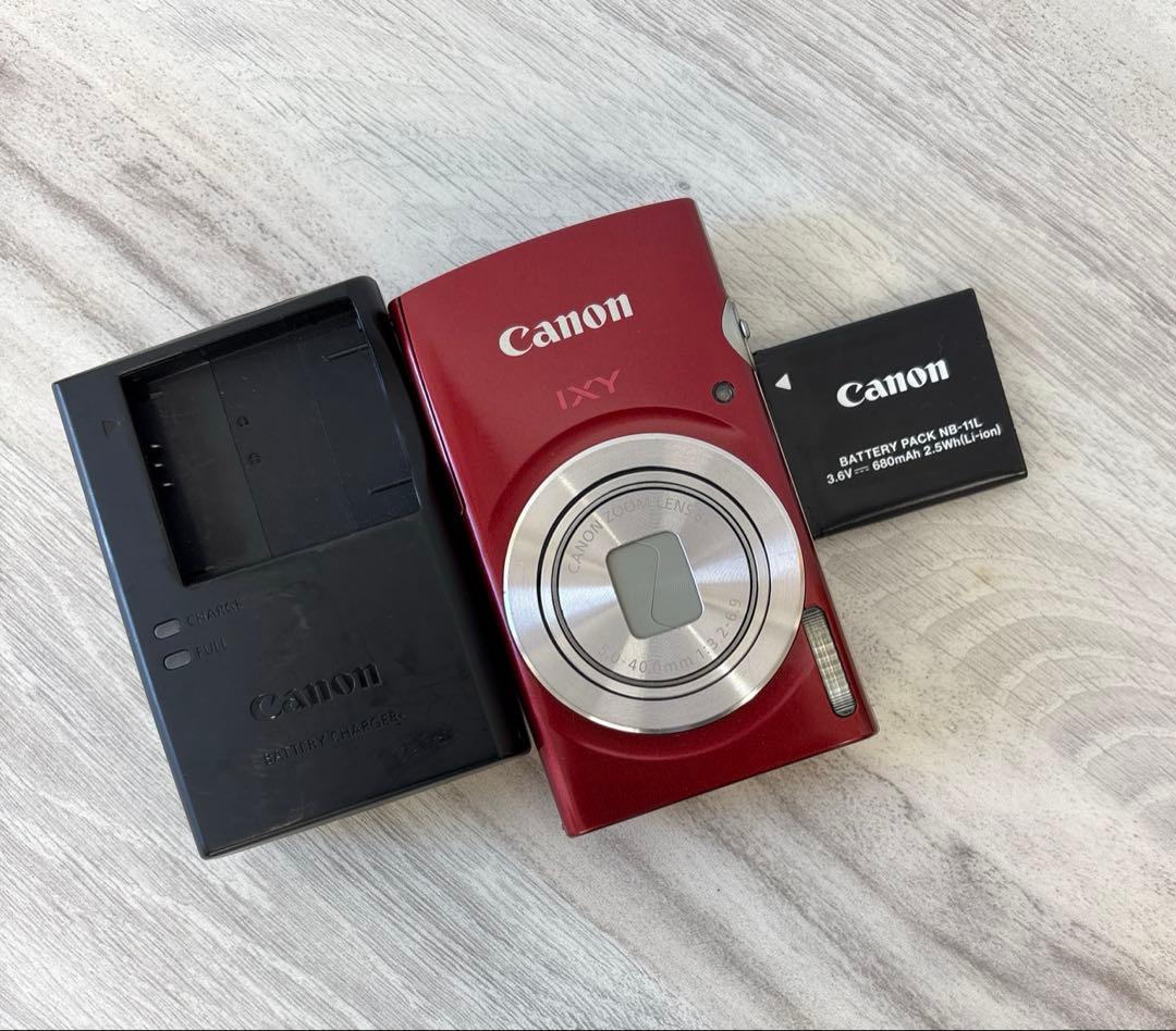 Canonキャノンデジカメixy200PC2333本体充電池充電器※動作確認済み