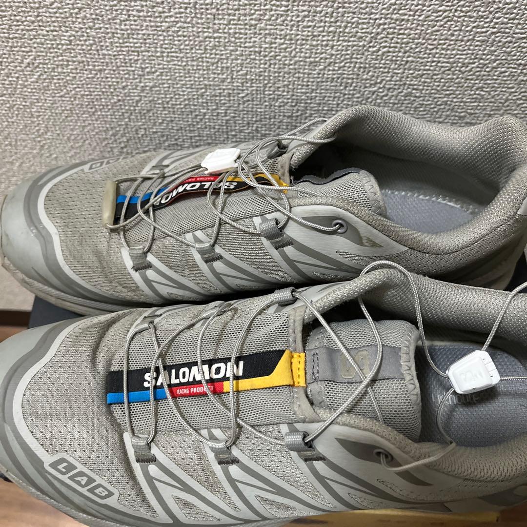 靴 SALOMON XT-6 Ghost Gray