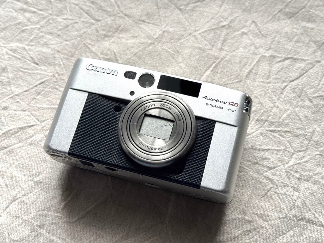 ⌘実写確認済み、電池付き！ Canon Autoboy 120⌘