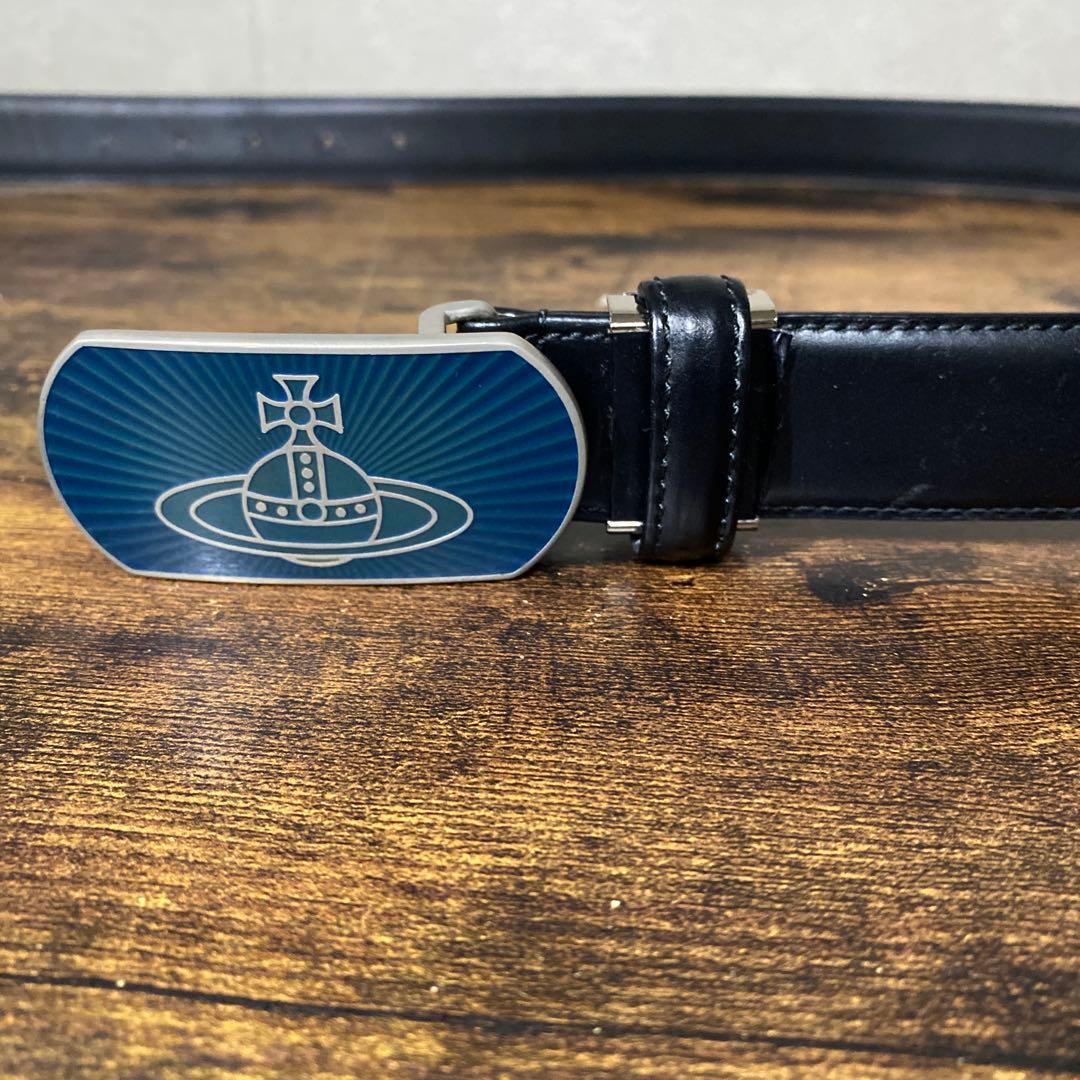 Vivienne Westwood ／ オーブバックルレザーベルト