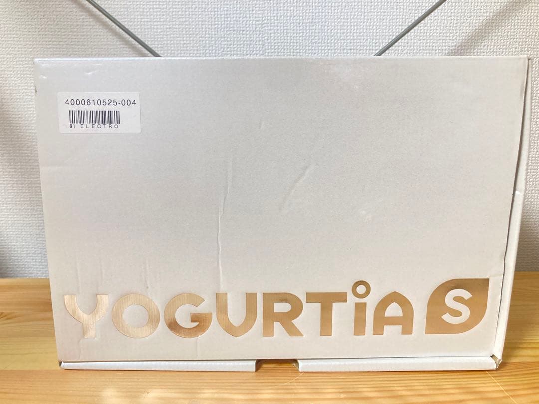 ☆ 未使用品 TANICA ヨーグルトメーカー YS-01GW ヨーグルティアS