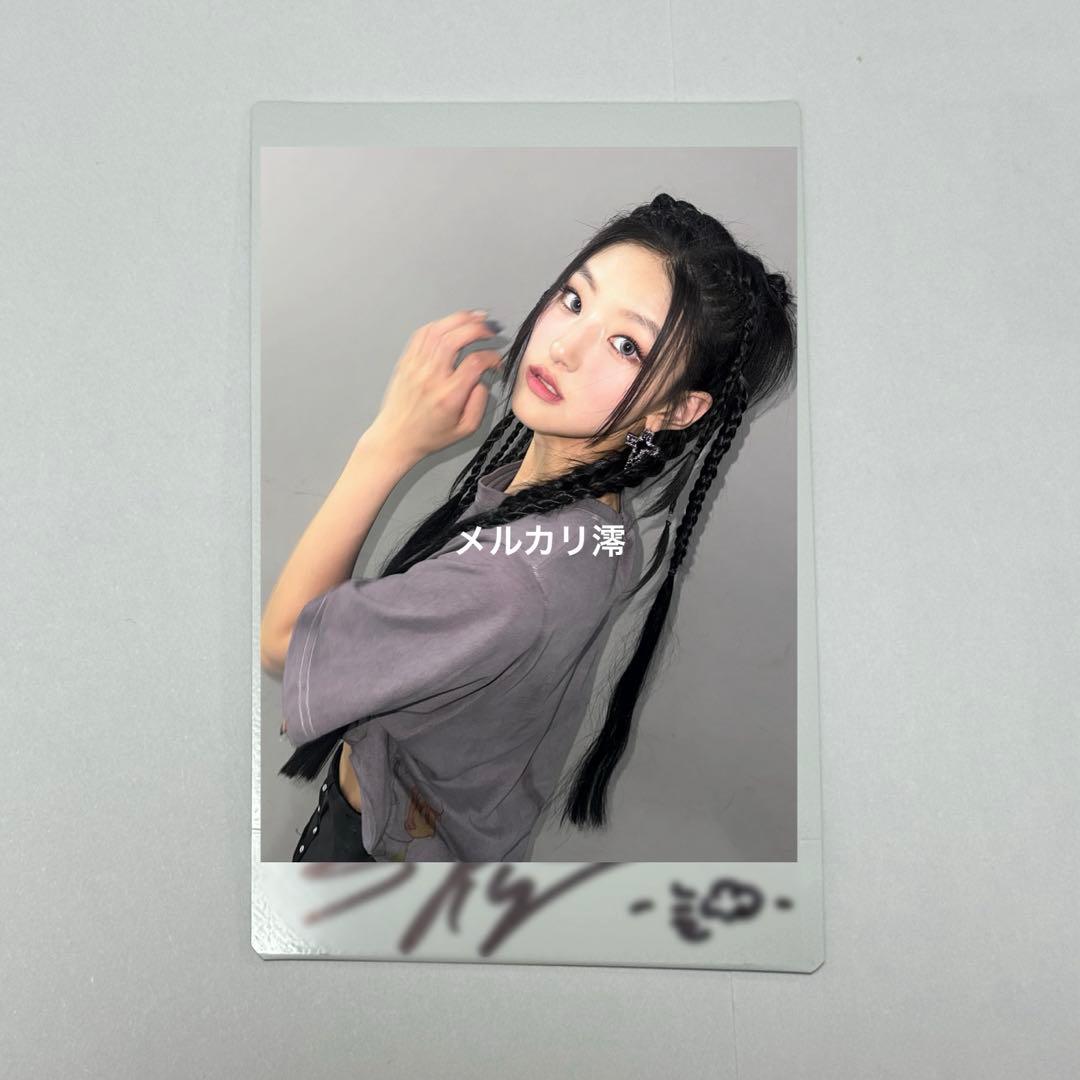 KISS OF LIFE ハヌル 直筆サイン入り サインポラロイド