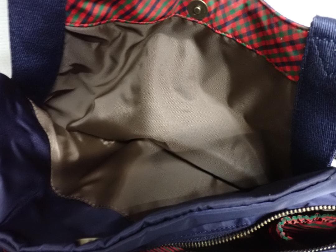 familiarファミリア マザーズバッグナイロンネイビーボストンバッグG7-B