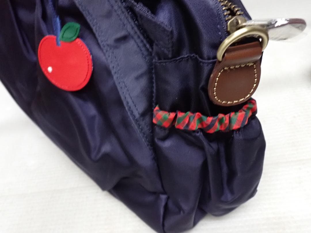 familiarファミリア マザーズバッグナイロンネイビーボストンバッグG7-B