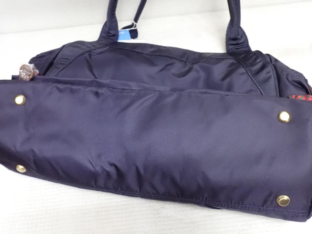 familiarファミリア マザーズバッグナイロンネイビーボストンバッグG7-B